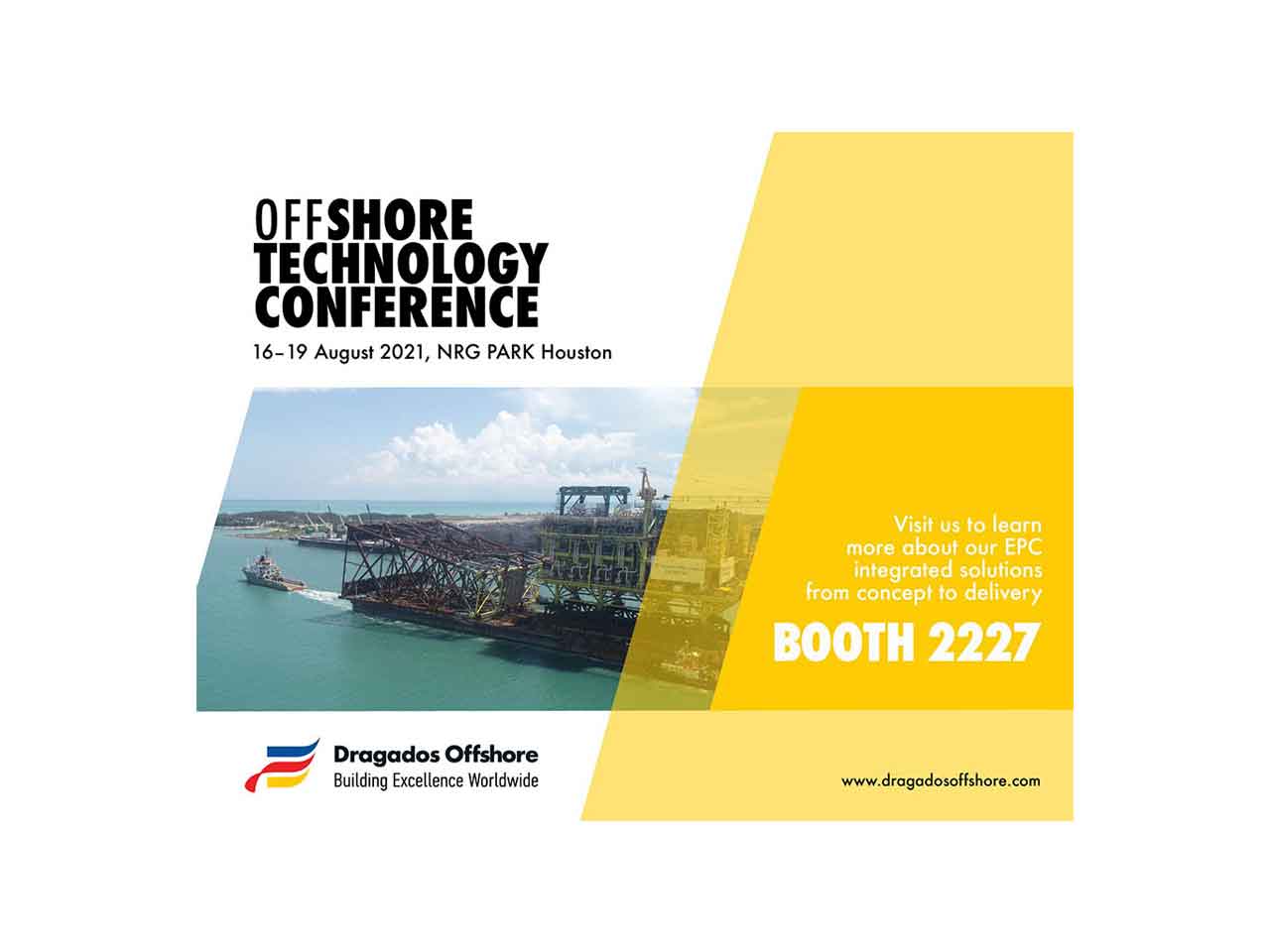 DRAGADOS OFFSHORE EXPOSITOR EN 2021 OTC HOUSTON