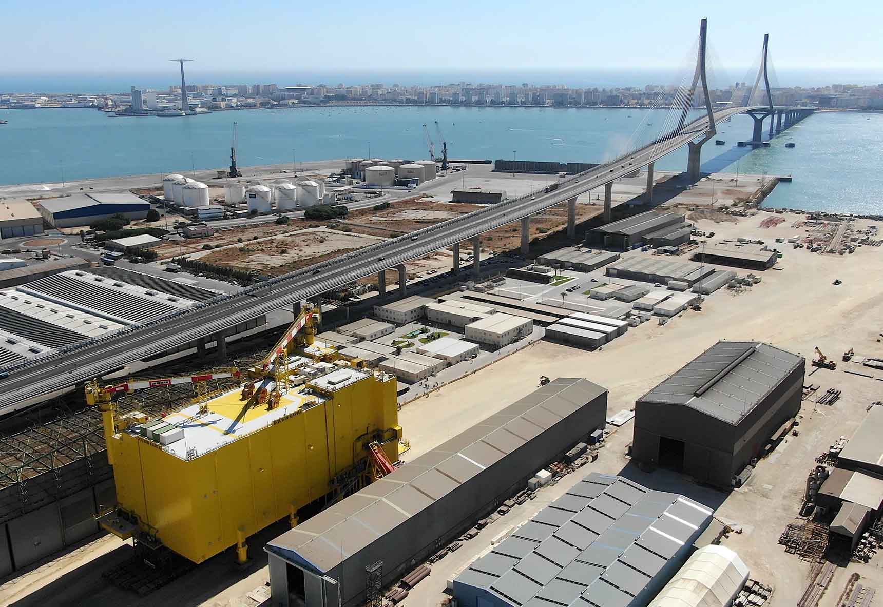 Infraestructura global con base en Cádiz